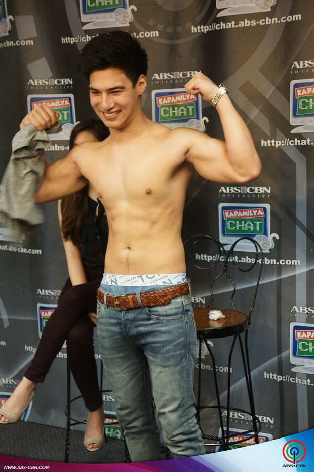 Albie Casino and Ysabel Ortega on Kapamilya Chat